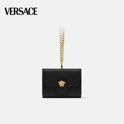 VERSACE LA MEDUSA Chain Mini Card Bag